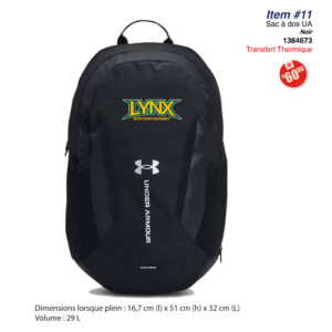 Item 11 Lynx Mont-St-Sacrement Sac à dos UA 1384673 2025