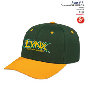 Item 01 Lynx Mont-St-Sacrement Casquette i8005 2025