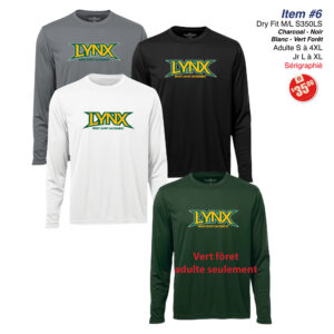 Item 06 Lynx Mont-St-Sacrement DryFit ATC S350LS Y350LS 2025